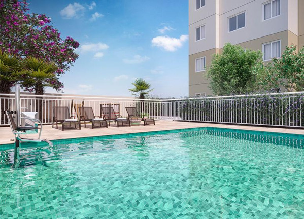 Apartamento com 2 Quartos à Venda, 32 m² em Vila Carmosina - São Paulo