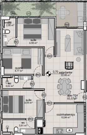 Imagem Apartamento com 2 Quartos à Venda, 64 m² em Intermares - Cabedelo Imagem Apartamento com 2 Quartos à Venda, 64 m² em Intermares - Cabedelo