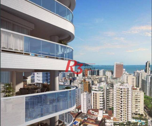 Imagem Apartamento com 3 Quartos à Venda, 252 m² em Boqueirão - Santos