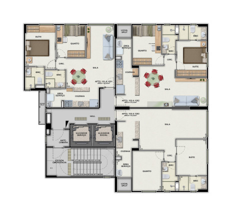 Apartamento com 2 Quartos à Venda, 50 m² em Pina - Recife