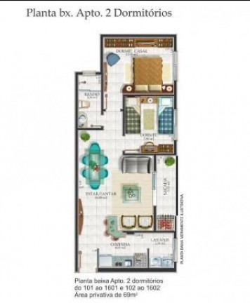 Imagem Apartamento com 2 Quartos à Venda, 66 m² em Centro - Novo Hamburgo Imagem Apartamento com 2 Quartos à Venda, 66 m² em Centro - Novo Hamburgo
