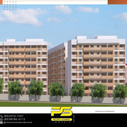Imagem Apartamento com 2 Quartos à Venda, 57 m² em Jardim Cidade Universitária - João Pessoa Imagem Apartamento com 2 Quartos à Venda, 57 m² em Jardim Cidade Universitária - João Pessoa