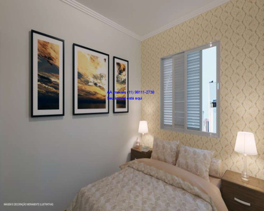 Imagem Apartamento com 2 Quartos à Venda, 61 m² em Jardim Salete - Taboão Da Serra