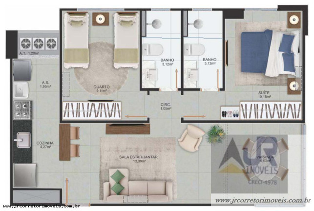Imagem Imóvel com 2 Quartos à Venda, 60 m² em Itapoã - Vila Velha Imagem Imóvel com 2 Quartos à Venda, 60 m² em Itapoã - Vila Velha