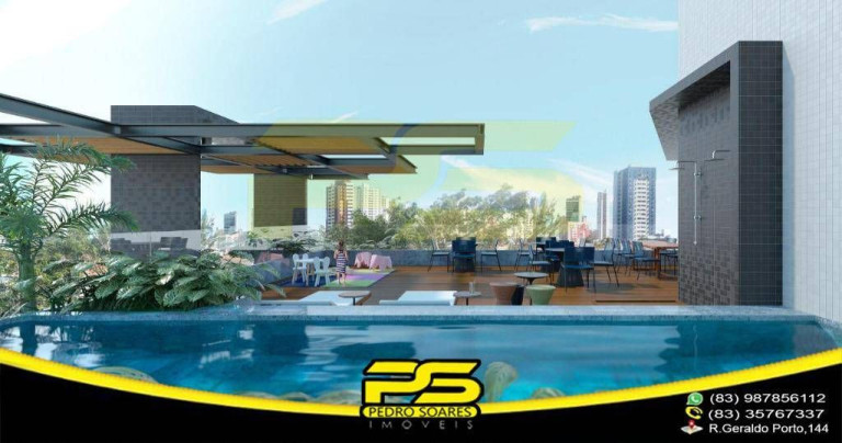 Imagem Apartamento com 2 Quartos à Venda, 52 m² em Bancários - João Pessoa Imagem Apartamento com 2 Quartos à Venda, 52 m² em Bancários - João Pessoa
