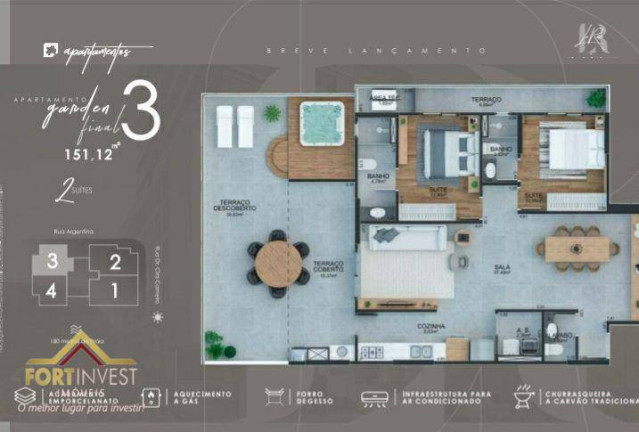Imagem Imóvel com 2 Quartos à Venda, 151 m² em Vila Guilhermina - Praia Grande Imagem Imóvel com 2 Quartos à Venda, 151 m² em Vila Guilhermina - Praia Grande