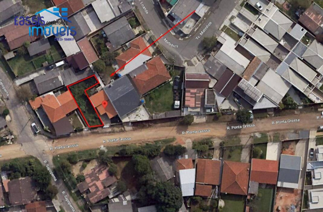 Imagem Terreno à Venda, 190 m² em Guaraituba - Colombo Imagem Terreno à Venda, 190 m² em Guaraituba - Colombo