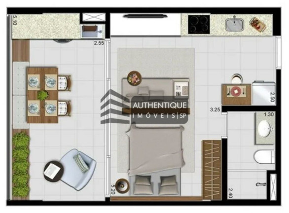 Imagem Imóvel com 1 Quarto à Venda, 40 m² em Bela Vista - São Paulo Imagem Imóvel com 1 Quarto à Venda, 40 m² em Bela Vista - São Paulo
