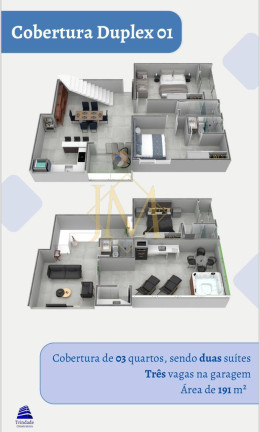 Imagem Cobertura com 3 Quartos à Venda, 191 m² em Olaria - Timóteo Imagem Cobertura com 3 Quartos à Venda, 191 m² em Olaria - Timóteo