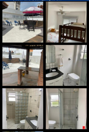 Imagem Cobertura com 2 Quartos à Venda, 203 m² em Loteamento João Batista Julião - Guarujá