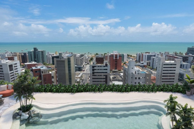Apartamento com 3 Quartos à Venda, 96 m² em Cabo Branco - João Pessoa
