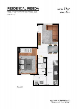 Imagem Apartamento com 2 Quartos à Venda, 40 m² em Vila Paranaguá - São Paulo Imagem Apartamento com 2 Quartos à Venda, 40 m² em Vila Paranaguá - São Paulo