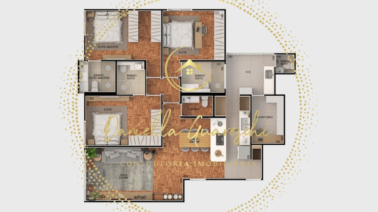 Imagem Imóvel com 3 Quartos à Venda, 129 m² em Itaim Bibi - São Paulo