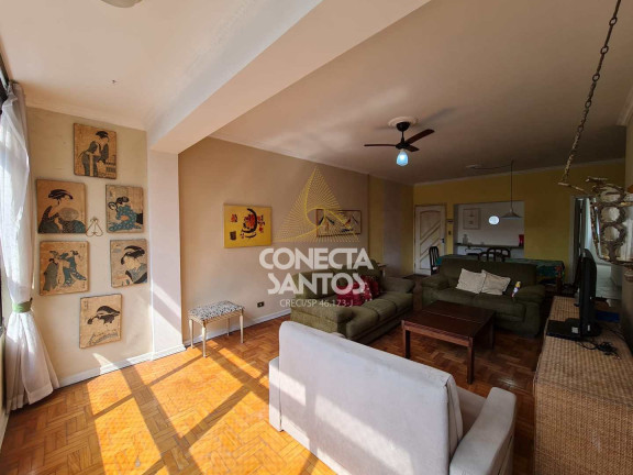 Imagem Apartamento com 3 Quartos para Alugar, 165 m² em José Menino - Santos Imagem Apartamento com 3 Quartos para Alugar, 165 m² em José Menino - Santos