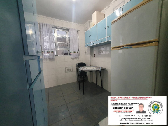 Imagem Apartamento com 1 Quarto para Alugar, 75 m² em Gonzaga - Santos Imagem Apartamento com 1 Quarto para Alugar, 75 m² em Gonzaga - Santos