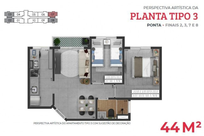 Imagem Imóvel com 2 Quartos à Venda, 43 m² em Parque Da Mooca - São Paulo Imagem Imóvel com 2 Quartos à Venda, 43 m² em Parque Da Mooca - São Paulo