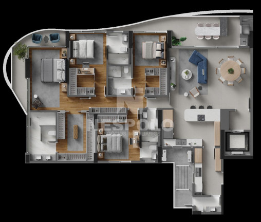 Imagem Apartamento à Venda, 168 m² em Fazenda - Itajai