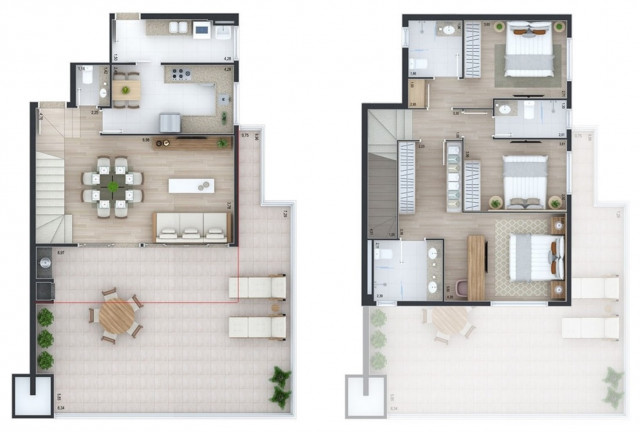 Imagem Imóvel com 3 Quartos à Venda, 105 m² em Juvevê - Curitiba Imagem Imóvel com 3 Quartos à Venda, 105 m² em Juvevê - Curitiba