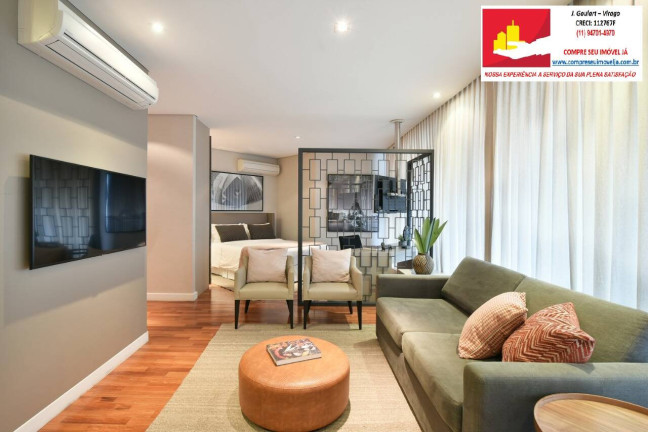 Imagem Studio com 1 Quarto para Alugar, 65 m² em Vila Olimpia - São Paulo