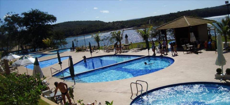 Imagem Apartamento com 2 Quartos à Venda, 50 m² em Condomínio Aldeia Do Lago Flats E Bangalôs - Caldas Novas Imagem Apartamento com 2 Quartos à Venda, 50 m² em Condomínio Aldeia Do Lago Flats E Bangalôs - Caldas Novas