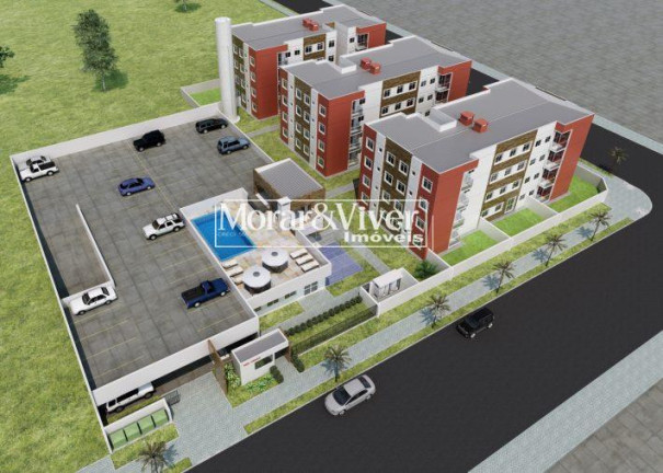 Imagem Apartamento com 2 Quartos à Venda, 44 m² em Cidade Jardim - São José Dos Pinhais