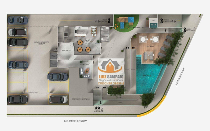 Imagem Apartamento com 2 Quartos à Venda, 62 m² em Balneário Tropical - Itanhaém Imagem Apartamento com 2 Quartos à Venda, 62 m² em Balneário Tropical - Itanhaém