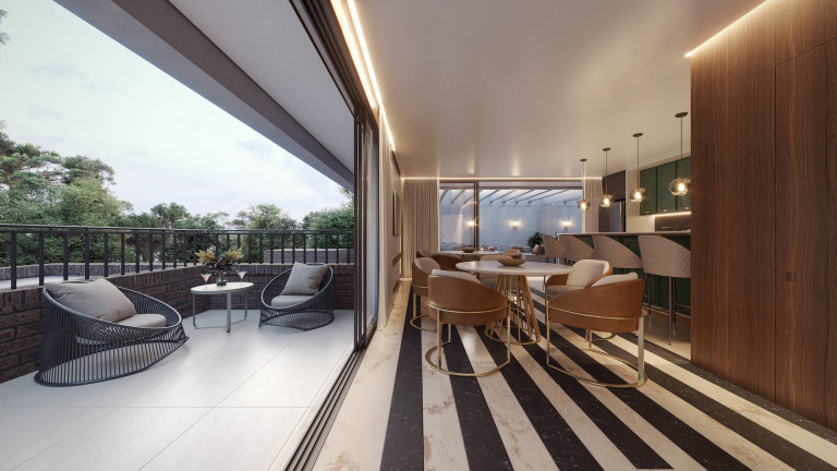 Imagem Casa de Condomínio com 3 Quartos à Venda, 266 m² em Ahú - Curitiba