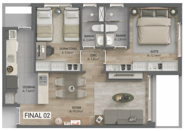 Imagem Apartamento com 3 Quartos à Venda, 104 m² em Petrópolis - Porto Alegre