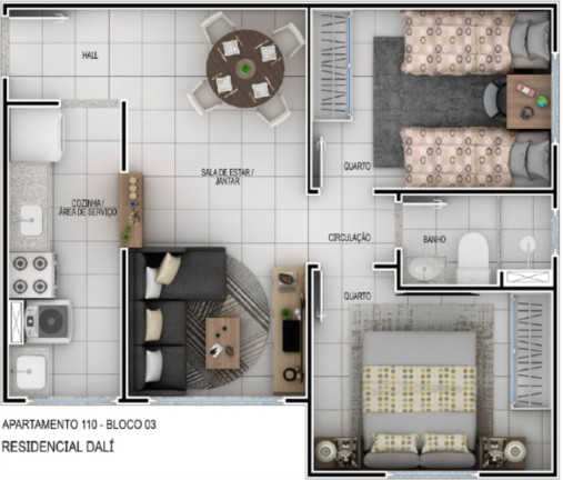 Imagem Imóvel com 2 Quartos à Venda, 46 m² em Parque Duque - Duque De Caxias Imagem Imóvel com 2 Quartos à Venda, 46 m² em Parque Duque - Duque De Caxias