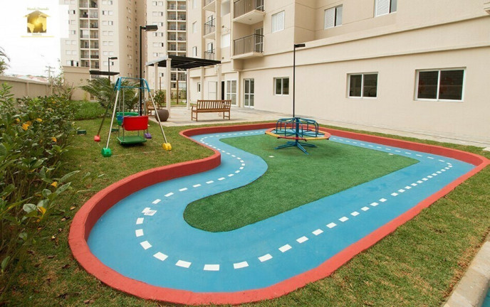 Imagem Apartamento com 3 Quartos à Venda, 57 m² em Vila Valparaíso - Santo André