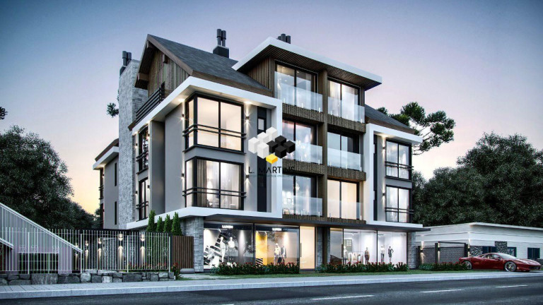 Imagem Apartamento com 2 Quartos à Venda, 81 m² em Planalto - Gramado