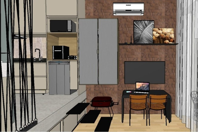 Imagem Imóvel com 1 Quarto à Venda, 21 m² em Santo Amaro - São Paulo Imagem Imóvel com 1 Quarto à Venda, 21 m² em Santo Amaro - São Paulo