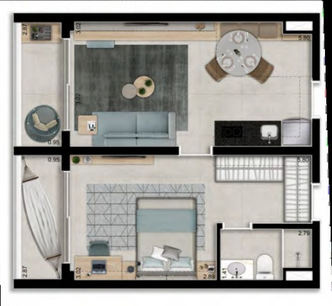 Imagem Imóvel com 1 Quarto à Venda, 45 m² em Jardim Vila Mariana - São Paulo Imagem Imóvel com 1 Quarto à Venda, 45 m² em Jardim Vila Mariana - São Paulo