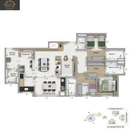 Imagem Apartamento com 3 Quartos à Venda, 140 m² em Nova Petrópolis - São Bernardo Do Campo