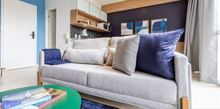 Imagem Apartamento com 1 Quarto para Alugar, 60 m² em Itaim Bibi - São Paulo Imagem Apartamento com 1 Quarto para Alugar, 60 m² em Itaim Bibi - São Paulo