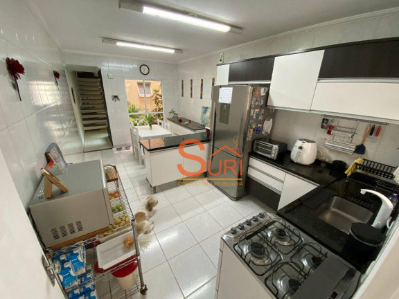 Imagem Sobrado com 3 Quartos à Venda, 130 m² em Vila Linda - Santo André