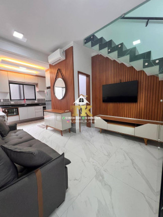 Imagem Casa de Condomínio com 2 Quartos à Venda, 60 m² em Maracanã - Praia Grande Imagem Casa de Condomínio com 2 Quartos à Venda, 60 m² em Maracanã - Praia Grande