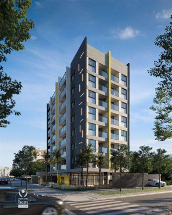 Imagem Studio com 1 Quarto à Venda, 33 m² em Mercês - Curitiba Imagem Studio com 1 Quarto à Venda, 33 m² em Mercês - Curitiba