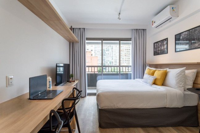 Imagem Apartamento com 1 Quarto para Alugar, 28 m² em Consolação - São Paulo
