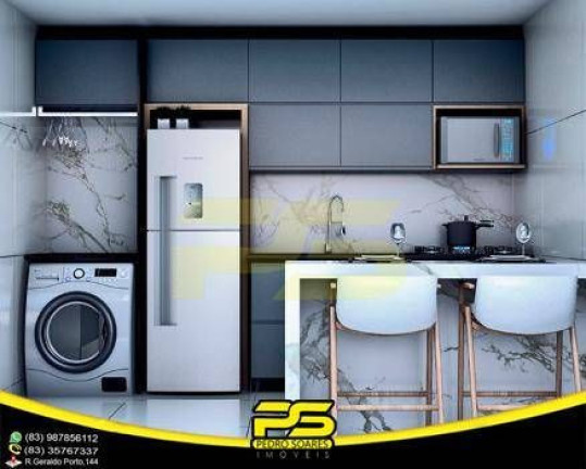 Imagem Apartamento com 2 Quartos à Venda, 50 m² em João Paulo Ii - João Pessoa Imagem Apartamento com 2 Quartos à Venda, 50 m² em João Paulo Ii - João Pessoa