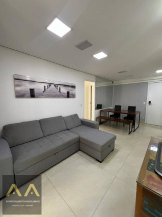 Imagem Apartamento com 1 Quarto para Alugar, 49 m² em Alphaville - Barueri