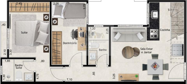 Imagem Cobertura com 2 Quartos à Venda, 100 m² em Vila Bastos - Santo André Imagem Cobertura com 2 Quartos à Venda, 100 m² em Vila Bastos - Santo André