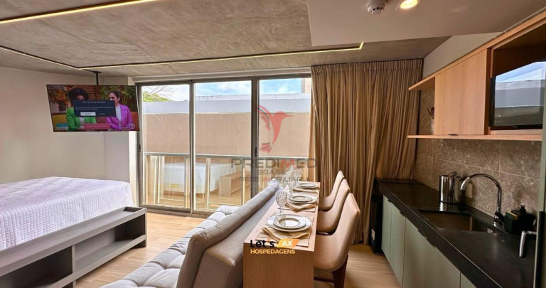 Flat com 1 Quarto à Venda, 29 m² em Cabo Branco - João Pessoa
