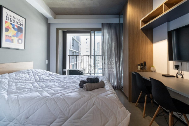 Imóvel com 1 Quarto à Venda, 23 m² em Cerqueira César - São Paulo