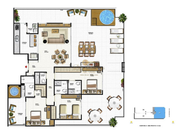 Imagem Apartamento com 3 Quartos à Venda, 217 m² em Alto - Teresópolis Imagem Apartamento com 3 Quartos à Venda, 217 m² em Alto - Teresópolis