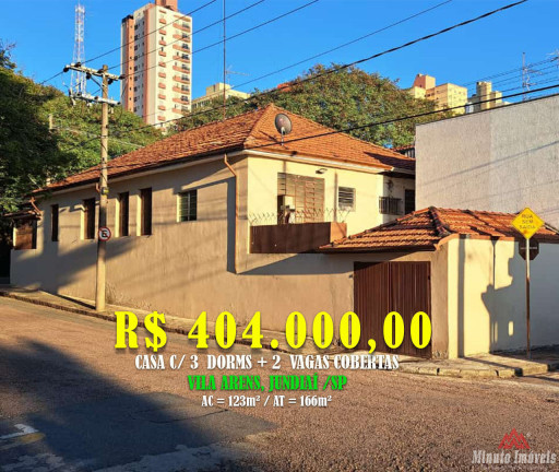 Imagem Casa com 3 Quartos à Venda, 123 m² em Vila Isabel Eber - Jundiaí Imagem Casa com 3 Quartos à Venda, 123 m² em Vila Isabel Eber - Jundiaí