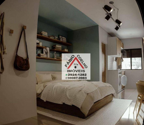 Kitnet com 1 Quarto à Venda, 24 m² em Granja Julieta - São Paulo