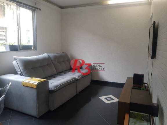 Apartamento com 3 Quartos à Venda, 76 m² em Gonzaga - Santos