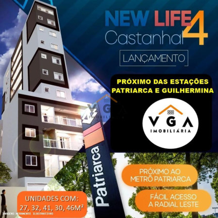 Imagem Imóvel com 1 Quarto à Venda, 27 m² em Cidade Patriarca - São Paulo Imagem Imóvel com 1 Quarto à Venda, 27 m² em Cidade Patriarca - São Paulo
