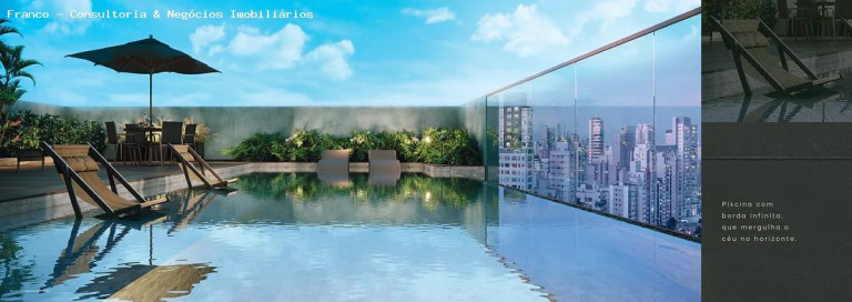 Apartamento com 1 Quarto à Venda, 33 m² em Brooklin Paulista - São Paulo